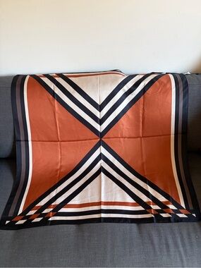 BCBG Geometric Print Scarf